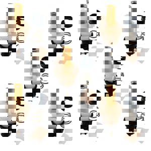 5PK 2HDL BR STEM F/ DELTA