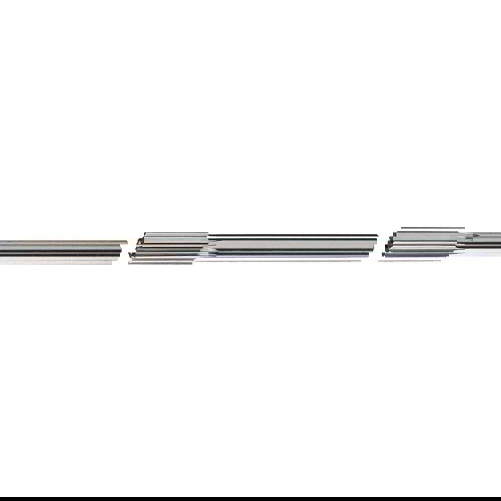 Chucking Reamer: 13 mm Dia, 203.2 mm OAL, 50.8 mm Flute Length, Straight Flute, Straight Shank, High Speed Steel