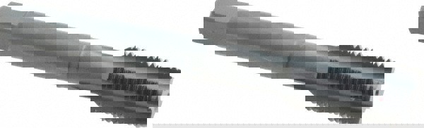 Straight Flute Tap: 1/2-20 UNF, 4 Flutes, Modified Bottoming, 2B Class of Fit, Powdered Metal, Nitride/Oxide Coated