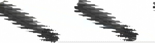 Spiral Point Tap: #10-24, UNC, 3 Flutes, Plug, 2B/3B, Powdered Metal, Oxide Finish