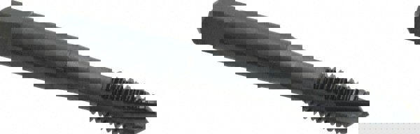 Spiral Point Tap: 5/16-18, UNC, 3 Flutes, Plug, 3B, Powdered Metal, Oxide Finish