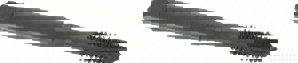 Spiral Point Tap: 1/4-20, UNC, 3 Flutes, Plug, 2B, Powdered Metal, Oxide Finish