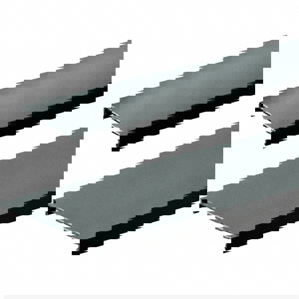 Wire Duct Cover: Flush Cover, Gray, 2