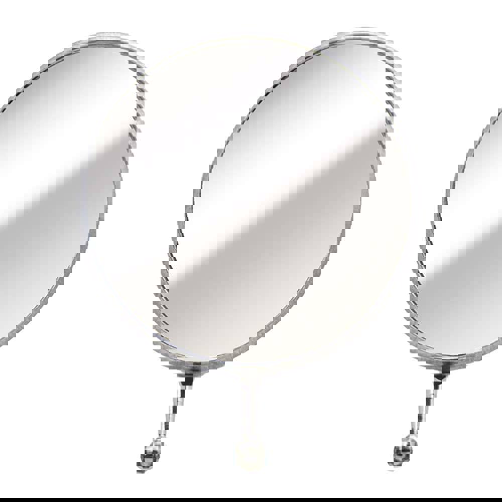 Inspection Mirror: Round, Glass Mirror