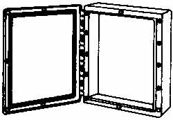 Standard Electrical Enclosure: Thermoplastic, NEMA 1, 12, 2, 3, 3S, 3SX, 3X, 4 & 4X