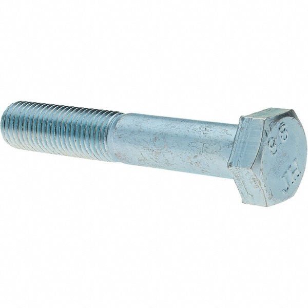 Hex Head Cap Screw: M12 x 1.50 x 70 mm, Grade 8.8 Steel, Zinc-Plated