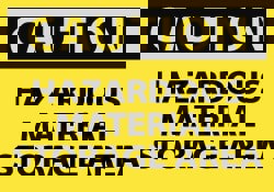 Hazardous Material Label: 3