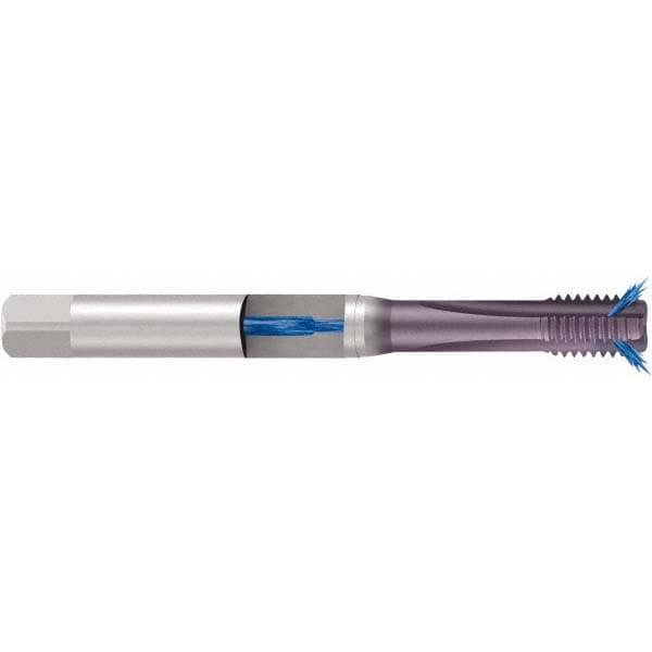 M16x1.50 Modified Bottoming RH 6HX TiCN Cobalt 4-Flute Straight Flute Machine Tap
