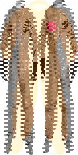 Disposable Coveralls: Size Large, Hazmat