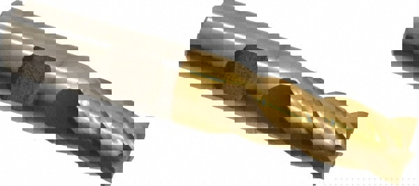 Square End Mill: 7/16'' Dia, 1'' LOC, 1/2'' Shank Dia, 2-11/16'' OAL, 4 Flutes, Powdered Metal