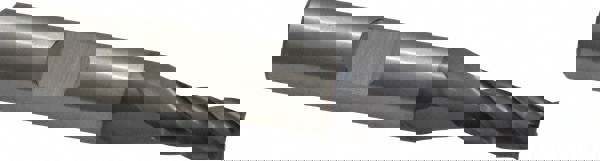 Square End Mill: 1/4'' Dia, 5/8'' LOC, 3/8'' Shank Dia, 2-7/16'' OAL, 4 Flutes, Powdered Metal