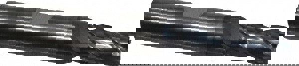 Square End Mill: 5/16'' Dia, 3/4'' LOC, 3/8'' Shank Dia, 2-1/2'' OAL, 4 Flutes, Powdered Metal