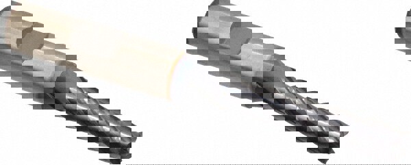 Square End Mill: 1/4'' Dia, 1-1/4'' LOC, 3/8'' Shank Dia, 3-1/16'' OAL, 4 Flutes, Powdered Metal