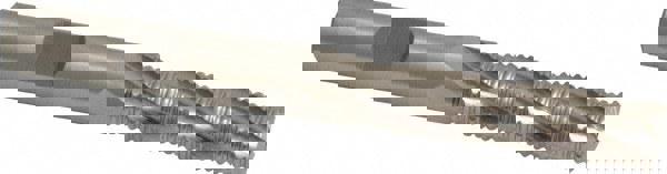 Square End Mill: 3/8'' Dia, 1-1/2'' LOC, 3/8'' Shank Dia, 3-1/4'' OAL, 4 Flutes, Powdered Metal