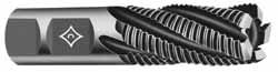 Square End Mill: 1'' Dia, 1'' LOC, 1'' Shank Dia, 3-1/2'' OAL, 5 Flutes, Powdered Metal