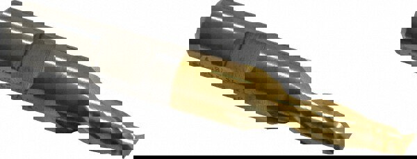 Square End Mill: 1/4'' Dia, 1/2'' LOC, 3/8'' Shank Dia, 2-7/16'' OAL, 2 Flutes, Cobalt