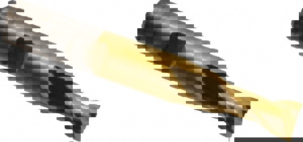 Square End Mill: 5/16'' Dia, 9/16'' LOC, 3/8'' Shank Dia, 2-1/2'' OAL, 2 Flutes, Cobalt