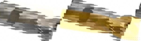 Square End Mill: 7/16'' Dia, 13/16'' LOC, 3/8'' Shank Dia, 2-11/16'' OAL, 2 Flutes, Cobalt