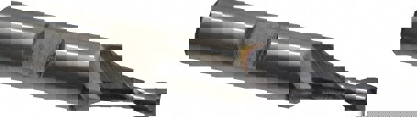 Square End Mill: 3/16'' Dia, 7/16'' LOC, 3/8'' Shank Dia, 2-3/8'' OAL, 2 Flutes, Cobalt