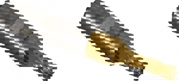 Square End Mill: 3/16'' Dia, 1/2'' LOC, 3/8'' Shank Dia, 2-3/8'' OAL, 4 Flutes, Cobalt