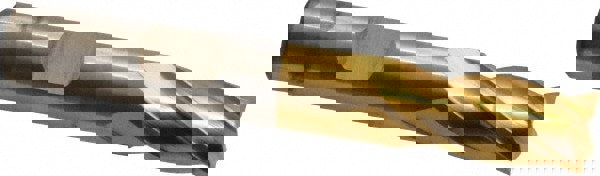 Square End Mill: 3/8'' Dia, 3/4'' LOC, 3/8'' Shank Dia, 2-1/2'' OAL, 4 Flutes, Cobalt