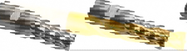 Square End Mill: 5/16'' Dia, 1-3/8'' LOC, 3/8'' Shank Dia, 3-1/8'' OAL, 4 Flutes, Cobalt