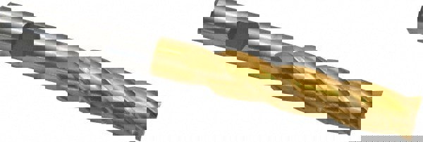 Square End Mill: 7/16'' Dia, 1-3/4'' LOC, 3/8'' Shank Dia, 3-3/4'' OAL, 4 Flutes, Cobalt