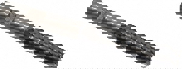 Square End Mill: 7/16'' Dia, 1-3/4'' LOC, 3/8'' Shank Dia, 3-3/4'' OAL, 4 Flutes, Cobalt