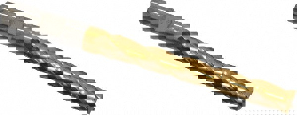 Square End Mill: 11/32'' Dia, 2-1/2'' LOC, 3/8'' Shank Dia, 4-1/4'' OAL, 4 Flutes, Cobalt