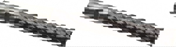 Square End Mill: 1/2'' Dia, 3'' LOC, 1/2'' Shank Dia, 5'' OAL, 4 Flutes, Cobalt