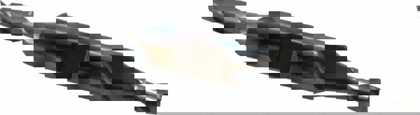 Square End Mill: 7/32'' Dia, 1/2'' LOC, 3/8'' Shank Dia, 3-1/4'' OAL, 2 Flutes, Cobalt