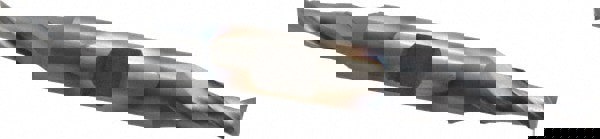 Square End Mill: 1/4'' Dia, 1/2'' LOC, 3/8'' Shank Dia, 3-3/8'' OAL, 2 Flutes, Cobalt