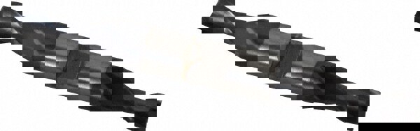 Square End Mill: 9/32'' Dia, 9/16'' LOC, 3/8'' Shank Dia, 3-3/8'' OAL, 2 Flutes, Cobalt