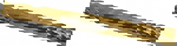 Square End Mill: 3/8'' Dia, 3/4'' LOC, 3/8'' Shank Dia, 3-1/2'' OAL, 4 Flutes, Cobalt