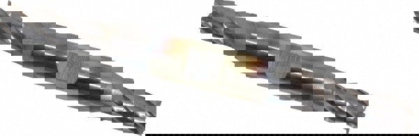 Square End Mill: 9/32'' Dia, 11/16'' LOC, 3/8'' Shank Dia, 3-3/8'' OAL, 4 Flutes, Cobalt