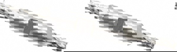 Square End Mill: 7/32'' Dia, 9/16'' LOC, 3/8'' Shank Dia, 3-1/4'' OAL, 4 Flutes, High Speed Steel