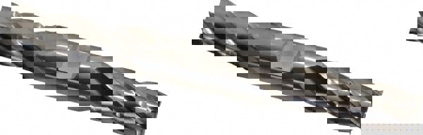 Square End Mill: 9/16'' Dia, 1-3/8'' LOC, 5/8'' Shank Dia, 5'' OAL, 4 Flutes, High Speed Steel