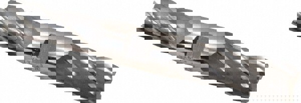 Square End Mill: 13/16'' Dia, 1-7/8'' LOC, 7/8'' Shank Dia, 6-1/8'' OAL, 4 Flutes, High Speed Steel