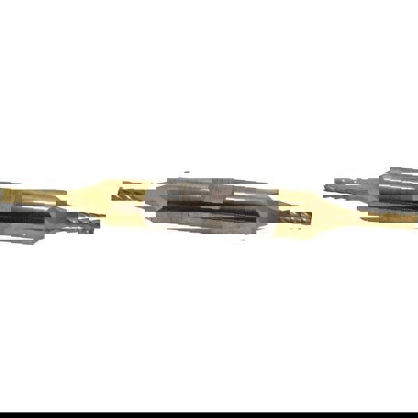 Square End Mill: 1/8'' Dia, 3/8'' LOC, 3/8'' Shank Dia, 3-1/16'' OAL, 4 Flutes, High Speed Steel