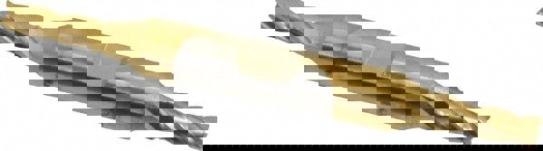 Square End Mill: 13/64'' Dia, 9/16'' LOC, 3/8'' Shank Dia, 3-1/4'' OAL, 4 Flutes, High Speed Steel