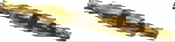 Square End Mill: 7/32'' Dia, 9/16'' LOC, 3/8'' Shank Dia, 3-1/4'' OAL, 4 Flutes, High Speed Steel