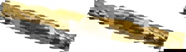 Square End Mill: 7/16'' Dia, 1'' LOC, 1/2'' Shank Dia, 4-1/2'' OAL, 4 Flutes, High Speed Steel