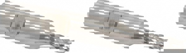 Square End Mill: 11/64'' Dia, 1/2'' LOC, 3/8'' Shank Dia, 2-3/8'' OAL, 4 Flutes, High Speed Steel