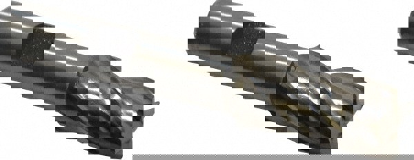 Square End Mill: 1/2'' Dia, 1'' LOC, 3/8'' Shank Dia, 2-11/16'' OAL, 4 Flutes, High Speed Steel