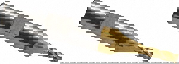 Square End Mill: 9/64'' Dia, 1/2'' LOC, 3/8'' Shank Dia, 2-3/8'' OAL, 4 Flutes, High Speed Steel