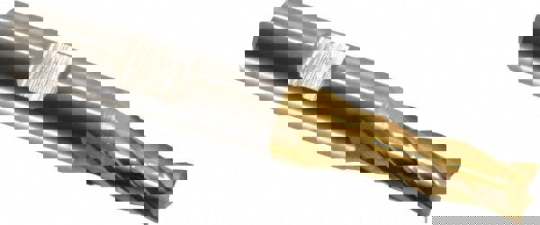 Square End Mill: 9/32'' Dia, 3/4'' LOC, 3/8'' Shank Dia, 2-1/2'' OAL, 4 Flutes, High Speed Steel