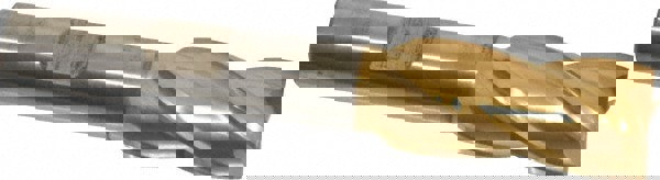 Square End Mill: 1/2'' Dia, 1'' LOC, 3/8'' Shank Dia, 2-11/16'' OAL, 4 Flutes, High Speed Steel