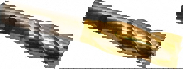 Square End Mill: 11/16'' Dia, 1-5/8'' LOC, 1/2'' Shank Dia, 3-5/8'' OAL, 4 Flutes, High Speed Steel