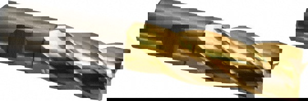 Square End Mill: 11/16'' Dia, 1-5/8'' LOC, 5/8'' Shank Dia, 3-3/4'' OAL, 4 Flutes, High Speed Steel