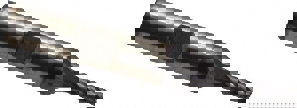 Square End Mill: 5/32'' Dia, 1/2'' LOC, 3/8'' Shank Dia, 2-3/8'' OAL, 4 Flutes, High Speed Steel